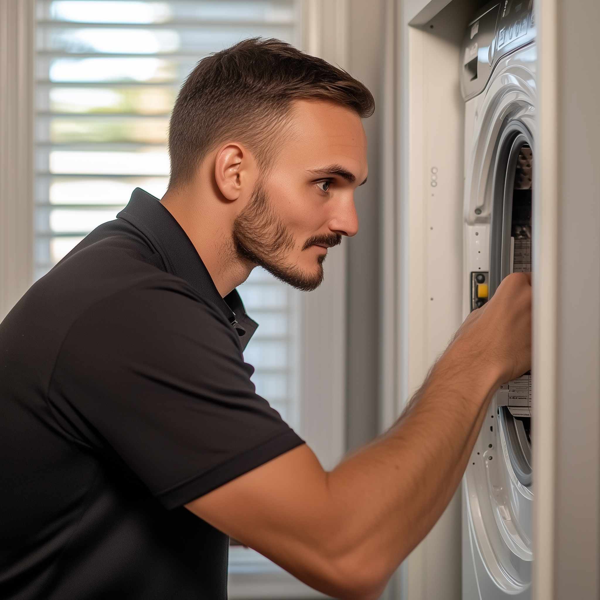Professional dryer vent cleaning